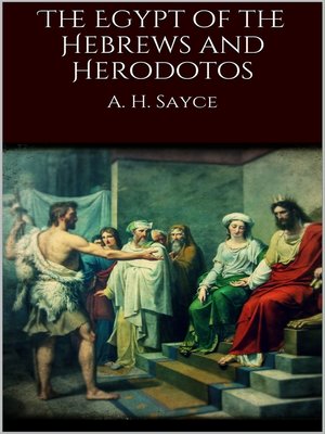 cover image of The Egypt of the Hebrews and Herodotos